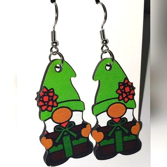 Hand crafted dangle earrings - Picture 1 of 6